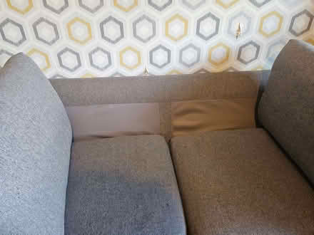 Photo of free 3 Seater Grey Sofa in Good Used Condition (Daisy Hill BD9) #2