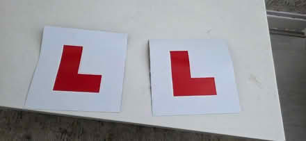 Photo of free Magnetic set of L plates (Bidston Hill CH41) #1