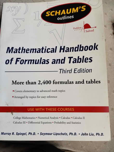 Photo of free Advanced Maths formulas (Gidea Park RM11) #1