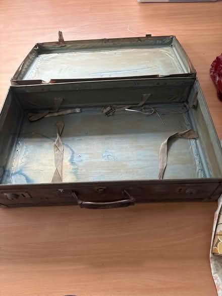 Photo of free brown suitcase (Ball Hill CV2) #3
