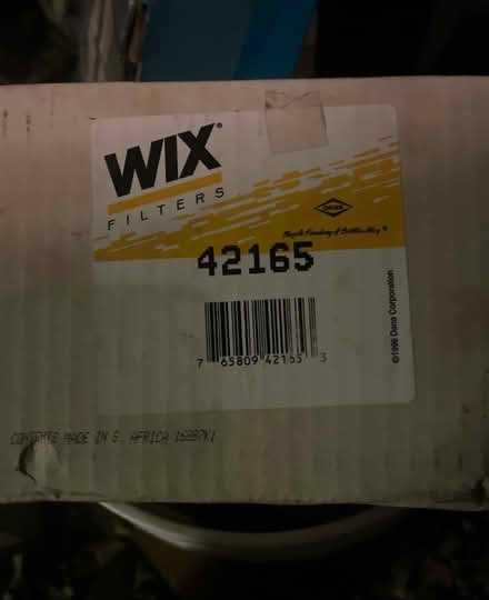Photo of free Wix air filter (North Willow Glen , San Jose) #1