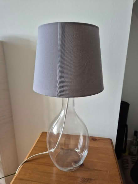 Photo of free Glass table lamp (Tunbridge Wells) #2