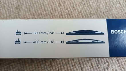 Photo of free Bosch windscreen wiper blades (Kendal LA9) #3