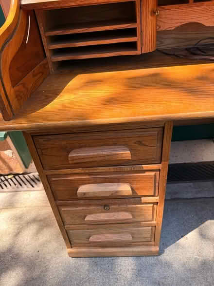 Photo of free Fancy wooden roll up desk (San Rafael) #4