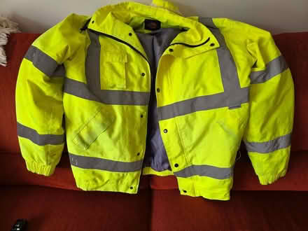 Photo of free Hi vis overtrousers + jacket (Old Basing RG24) #4