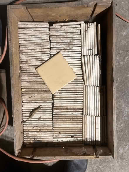 Photo of free 3 Boxes of Beige tiles (North Willow Glen , San Jose) #3