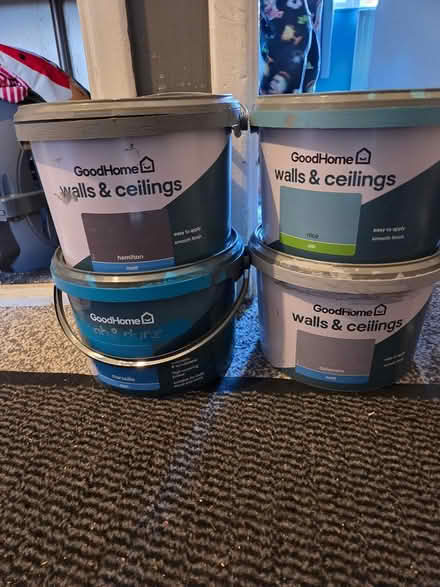 Photo of free Half full tubs of paint (Derby city centre) #1