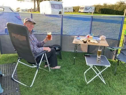 Photo of free Camping/caravanning windbreak made by Cornish windbreaks (Whitton TW3) #1