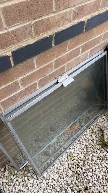 Photo of free 3 large glass panes for cold frame (HD4) #1