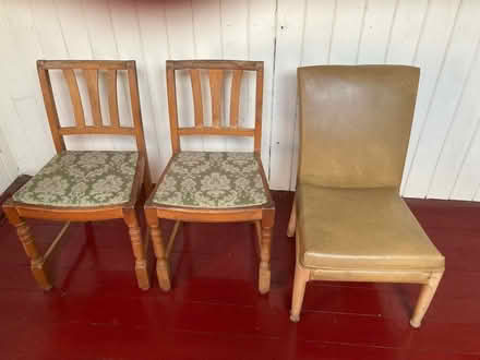 Photo of free 3 chairs (Aston-by-Stone ST15) #1