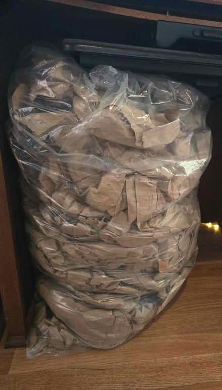 Photo of free 2 Bags of Brown Packing Paper (West 7th) #1
