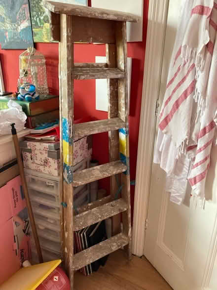 Photo of free Wooden ladder (N13 Palmers Green) #1