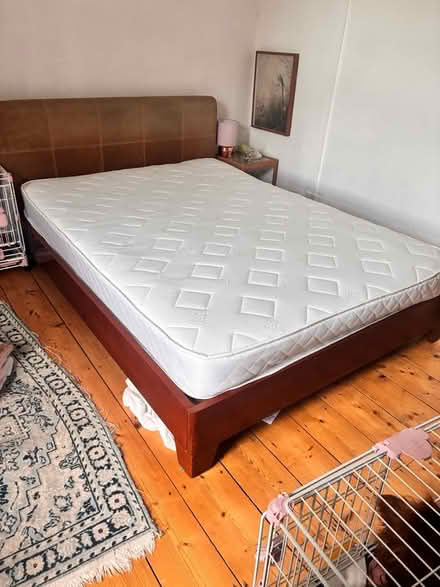 Photo of free Double bed and new mattress (Dereham Rd area NR2) #2