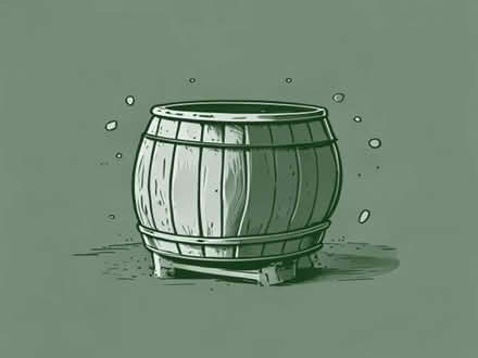 Photo of large alloy beer barrel. (Pontrilas HR2) #1