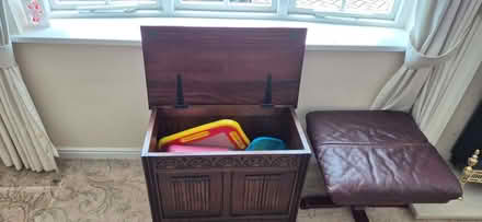 Photo of free Wooden chest (Humphrey's End GL5) #2