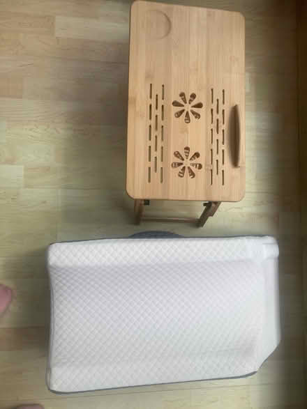 Photo of free Laptop tray and leg raise cushion (Stoke newington N16) #1