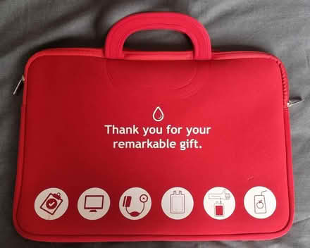 Photo of free Zip up laptop bag (BN23 5TP) #2