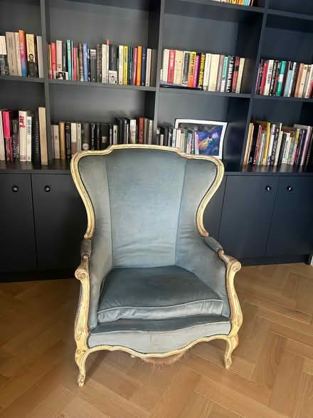 Photo of free Blue Arm Chair (Barnsbury N1) #1