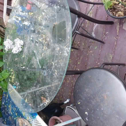 Photo of free Patients table with four chairs (Winston Churchill/Liard road) #1