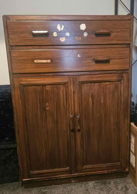 Photo of free Solid wood cupboard (Rochdale) #1