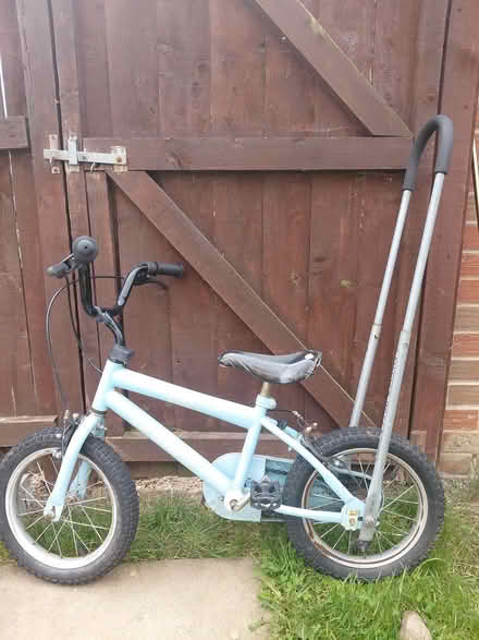 Photo of free Blue bike with Balance buddy (Handsworth S13) #1