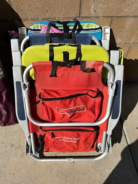 Photo of free Beach/camping Chairs (Upper Yucaipa) #1