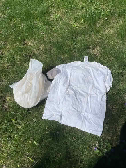 Photo of free White cotton Tee shirts (Bronson & Holmwood) #1