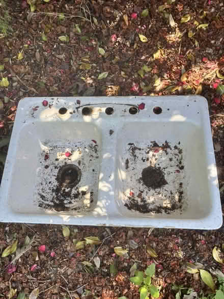 Photo of free cast iron double sink (Ballard) #1
