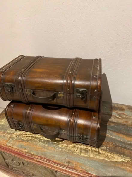 Photo of free 2 x wooden memory cases (St Albans AL3) #1