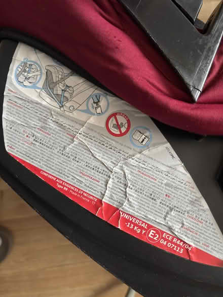Photo of free Nania / Teamtex baby car seat (CR5) #4