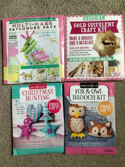 Photo of free Four little craft kits (Central Derby DE22) #1