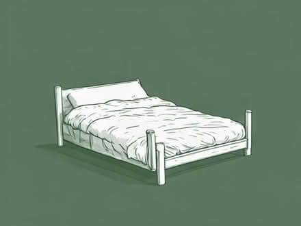 Photo of Metal Double Bed (Pontefract WF8) #1
