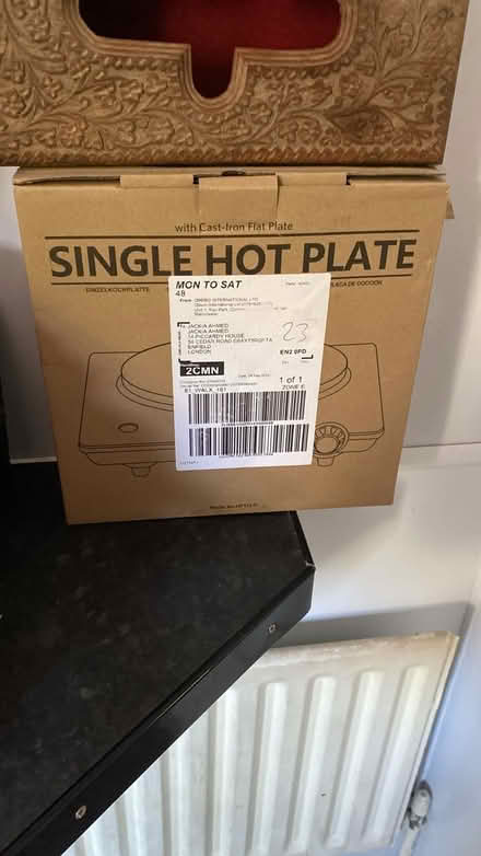 Photo of free Hot plate (ME5 Chatham) #1