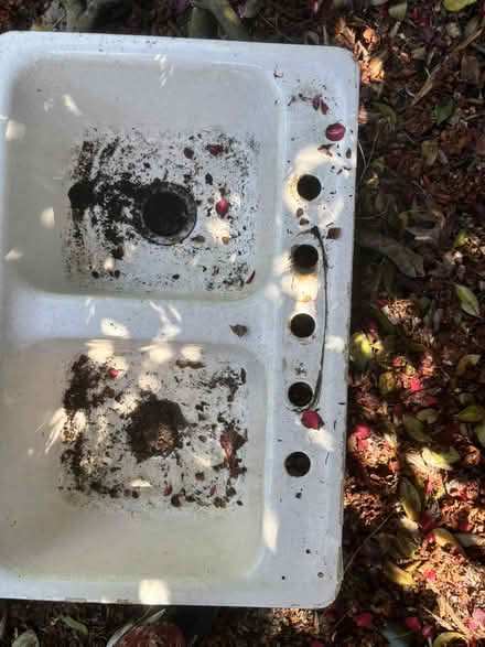 Photo of free cast iron double sink (Ballard) #3