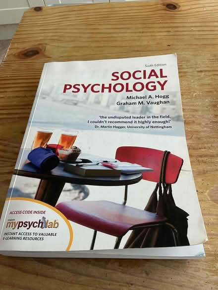 Photo of free Psychology textbook (Calcot RG31) #1