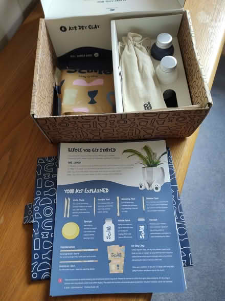 Photo of free Clay craft kit (Buglawton CW12) #1