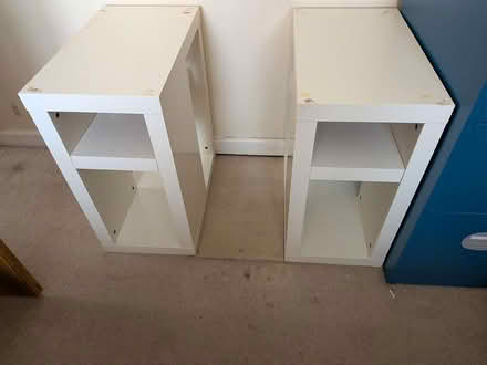 Photo of free Two side upright units of IKEA desk (Shirehampton, BS11) #3