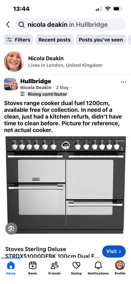 Photo of free Range Cooker (Hullbridge SS5) #1