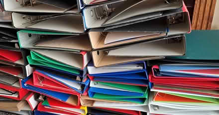 Photo of free Lever Arch & Ring Binders (CT9) #1