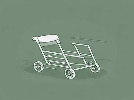 Photo of Wheeled zimmer frame (Boothgate DE56) #1