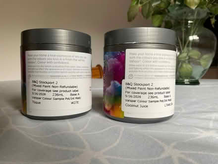 Photo of free 2 x Valspar paint tester pots (Cheadle Hulme SK8) #2