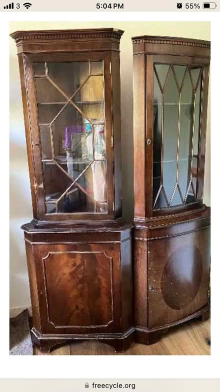Photo of free 2 Corner display units (Bunhill EC1Y) #1