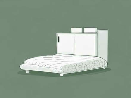 Photo of Bed, mattress and fridge (Bury St. Edmunds IP33) #1