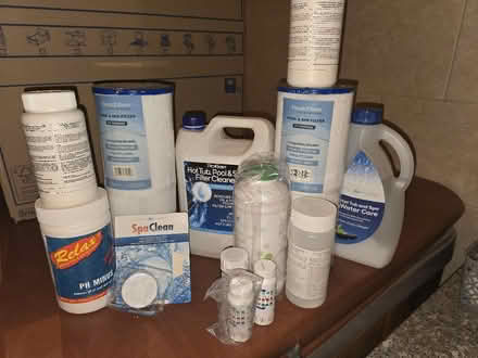 Photo of free SPA sanitisers etc (Bournville B30) #1