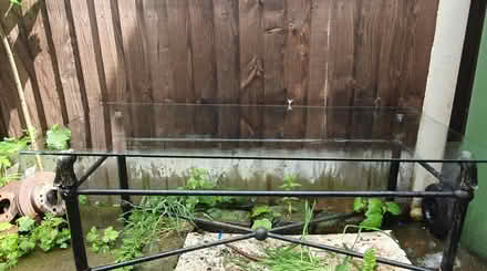 Photo of free glass table plus chair (sk164qb) #2