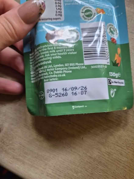 Photo of free Baby food (Hatch End, HA5 4JF) #2