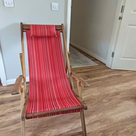 Photo of free Robert Dyas Deckchair/beach lounger (Orpington BR5) #1