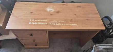 Photo of free Wooden desk with drawers (CR8) #3