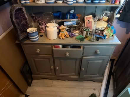 Photo of free Grey welsh dresser (Gillingham ME7) #2