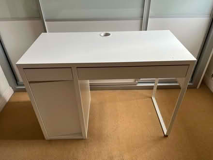 Photo of free Small IKEA desk with 2 drawers and a storage cupboard (Wivenhoe CO7) #1